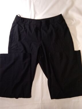 Alfani Black Straight-Leg Women's Dress Trousers 12